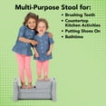 thumbnail image 4 of Simplay3 Sibling Step Stool for Child 18 months and up - Gray, 4 of 13