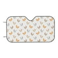 thumbnail image 7 of Balery Funny Chicken Print Car Windshield Sun Shade,Windshield Sunshade for Car Pickup Truck SUV Accessories-Small, 7 of 7