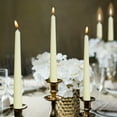 thumbnail image 5 of Bolsius Ivory Taper Candles 10 inch Tall | 200 Pack with 7 Hr Unscented Christmas  Candles, 5 of 7