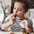 thumbnail image 3 of 12Pcs DIY Wooden Mirror Handmade Unpainted Mirror Handheld Cosmetic Mirror for Kid, 3 of 9