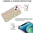 thumbnail image 3 of Colorful Smiley Face Case for iPhone 13 Mini,Aesthetic Art Design TPU Shock-proof Cover Case, 3 of 5