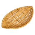 thumbnail image 5 of Monyance Household Storage Basket Small Woven Wooden Fruit Basket Trays for Fruits Vegetables Bread Light Brown(10.63X5.91X2.36Inches), 5 of 10
