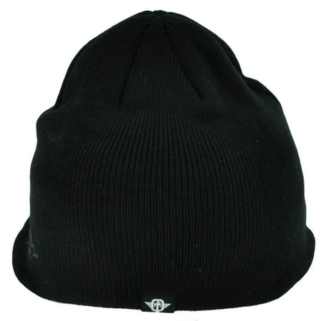 Ufo Cap - Tapout Bill Knit Beanie Toque Cuffless Black Red MMA Cage Fight UFC One Size