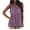 Purple, variant on Cathalem Teen T Shirt Sleeveless V Neck Tops Summer Plus Size Loose Casual T Shirts Tunic Blouse Tops For Women Two Swim Tee Shirt Purple Small