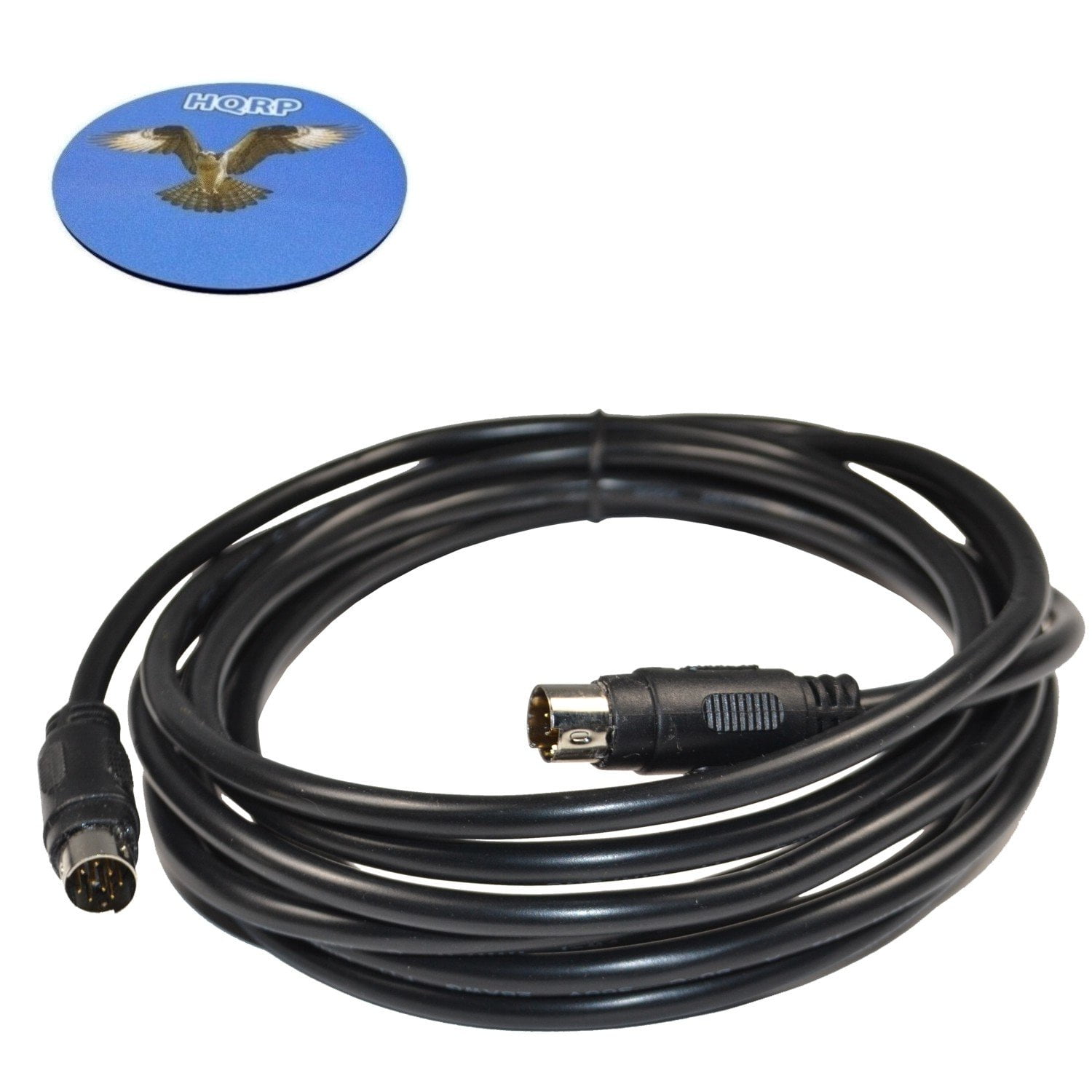 Mini Din 9 Minidin 9 Pin Male Female Extension Cable 6 Ft Black Color Non Standard B Type
