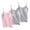 3pc#1Pink+2Gray, variant on GERsome 3PCS Camisoles for Women with Built in Bra,Basic Yoga Top Layering Tank Top Padded Bra Undershirt (S-2XL)