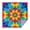 Tie Dye Colorful, variant on Tie Dye Colorful Flower Pattern Square Tablecloth,Waterproof Square Table Cover,Wipeable Spillproof Washable Table Cover for Home Kitchen Party Decor 42"X42"(107x107cm)