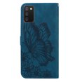 thumbnail image 5 of Feishell Wallet Case For Samsung A03S, Magnetic Folio Card Slots Holder Kickstand Premium PU Leather Butterfly Patterned Embossed with Wrist Strap Cover For Samsung Galaxy A03S,Blue, 5 of 13