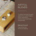 thumbnail image 7 of Open Box Maven Lane Artemis Contemporary Wooden Coffee Table in Natural Finish, 7 of 7