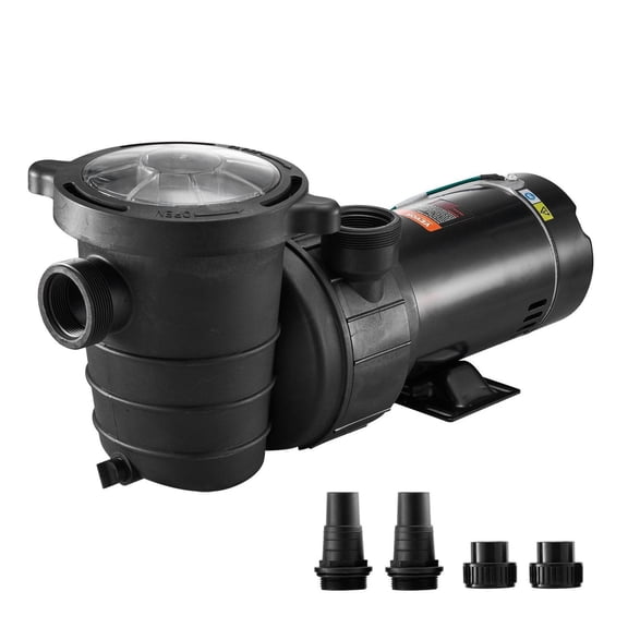 Swimming Pool Pump 2.0HP 115V, Above Ground Pool Pumps 5400 GPH, Single Speed Pool Pump with Strainer Basket, 1500W ETL Certified Pump for Spas