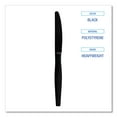 thumbnail image 5 of Boardwalk Heavyweight Polystyrene Cutlery, Knife, Black, 1000/Carton, 5 of 6