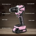thumbnail image 6 of 20V Cordless Drill Set with Brushless Motor,  Tool Kit for Home  and Maintenance, 6 of 8
