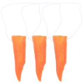 thumbnail image 1 of 3pcs Cosplay Clown Nose Props Decorative Carrot Noses Snowman Carrot Noses, 1 of 4