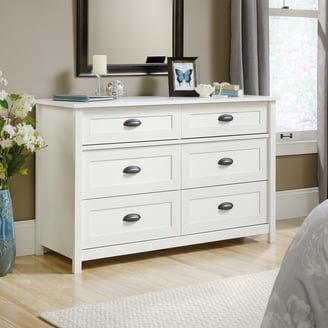 Sauder County Line 4 Drawer Chest, Soft White Finish - Walmart.com