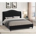 thumbnail image 3 of Best Master Furniture Franklin Tufted Wingback Platform Bed, 3 of 6