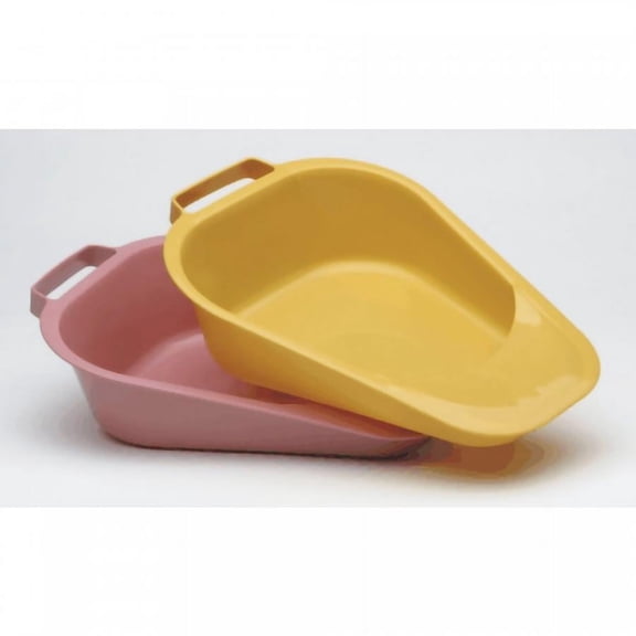 Medegen Fracture Bedpan, Gold, 1.1 Quart Capacity, 1 Count