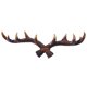 thumbnail image 1 of Decoración Para Colgar En La Pared Del Hogar De Estilo Americano, Decoración Pastoral Retro Simple Con Astas, Perchero Para Colgar En La Pared, Para Colgar Abrigo, Sombrero, Llave Monstrate HA028141-02, 1 of 6