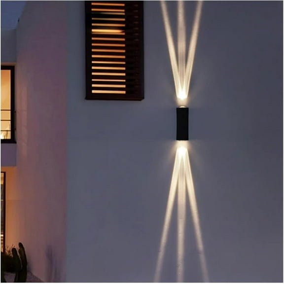 Outdoor LED Light Wall Lamp Waterproof Wall Light, Indoor Wall Sconce for Patio, Pathway, Entryway, Garden, Interior Decoration (20W 3 Beam of Light)