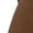 Brown-01, variant on Nugftut Womens Plus Size Capris Solid Color Capri Leggings High Waisted Pants with Pockets