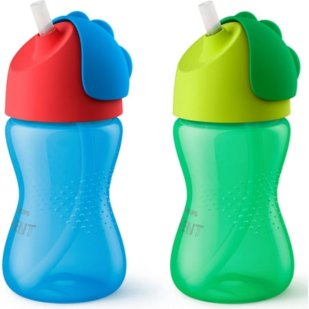 Philips Avent My Bendy Straw Sippy Cup - 2 pack (Best Insulated Straw Cup For Toddlers)