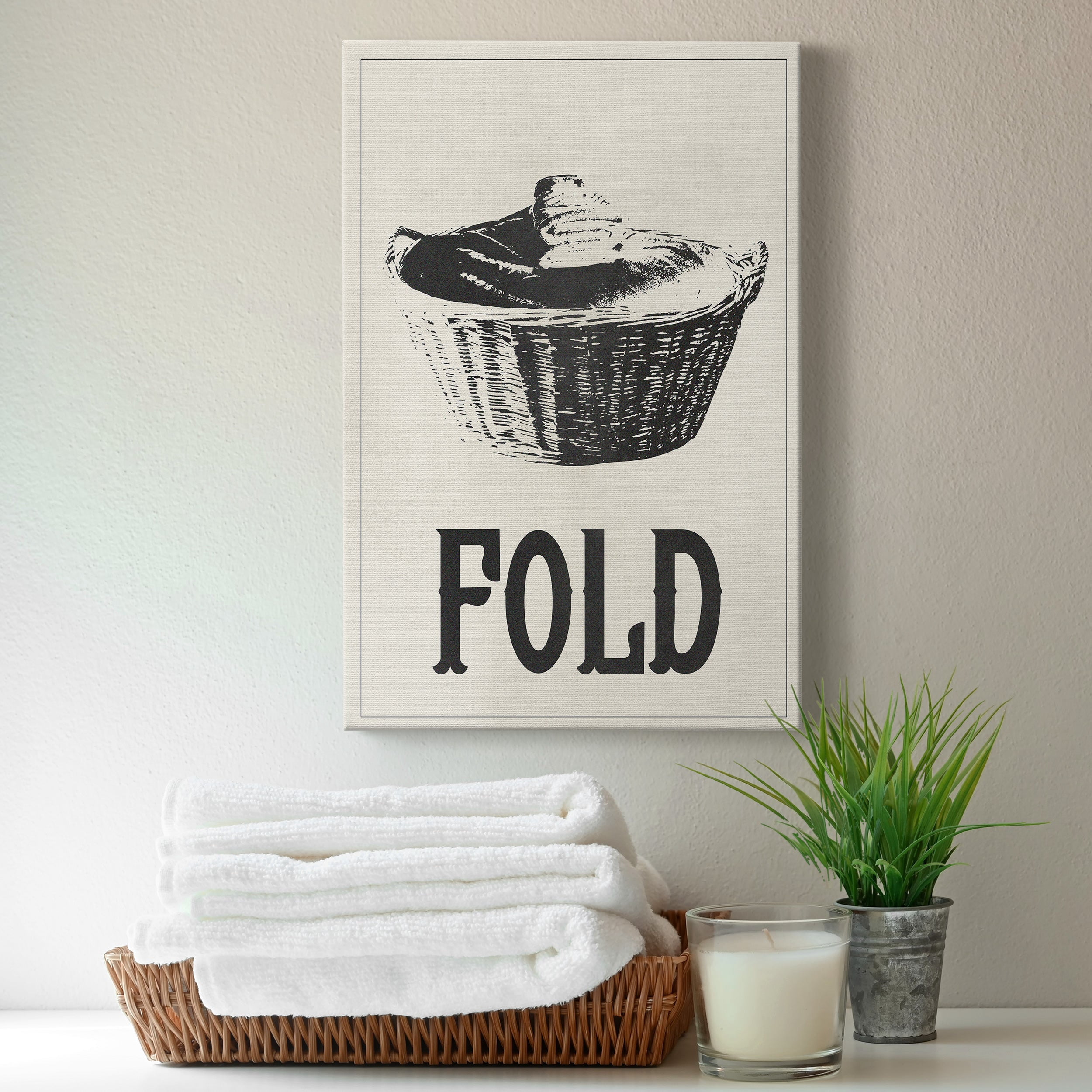 Vintage Laundry IV Premium Gallery Wrapped Canvas - Ready to Hang