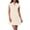 Beige, variant on Icvfdpl Sundresses For Women,Sleeveless V Neck Solid Color Spring Style Parties Events Trendy Women's Summer Dresses,L