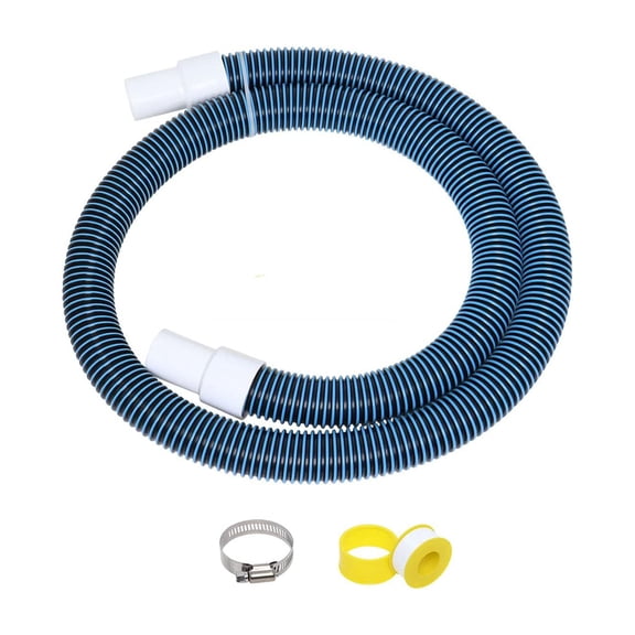 1.25/1.5 Inch Swimming Pool Pipe Accessory Hose Pool Replacement Hose With Clips Outdoor Filter Hose