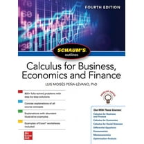 Schaum&apos;s Outline of Calculus for Business, Economics and Finance, Fourth Edition, (Paperback)