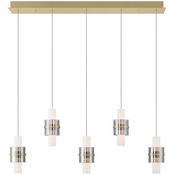 45595-011-Eurofase Lighting-Rola - 400W 10 LED Pendant In Contemporary Style-9.5 Inches Tall and 6 Inches Wide