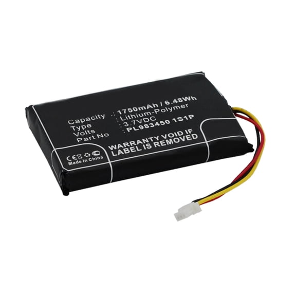 Batteries N Accessories BNA-WB-P4123 GPS Battery - Li-Pol, 3.7V, 1750 mAh, Ultra High Capacity Battery - Replacement for Falcom PL9834501S1P Battery