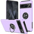 thumbnail image 1 of [PST] Google Pixel 8A Ring Case, Hybrid Magnetic Kickstand Case Cover with Invisible Ring Stand, 1 of 5