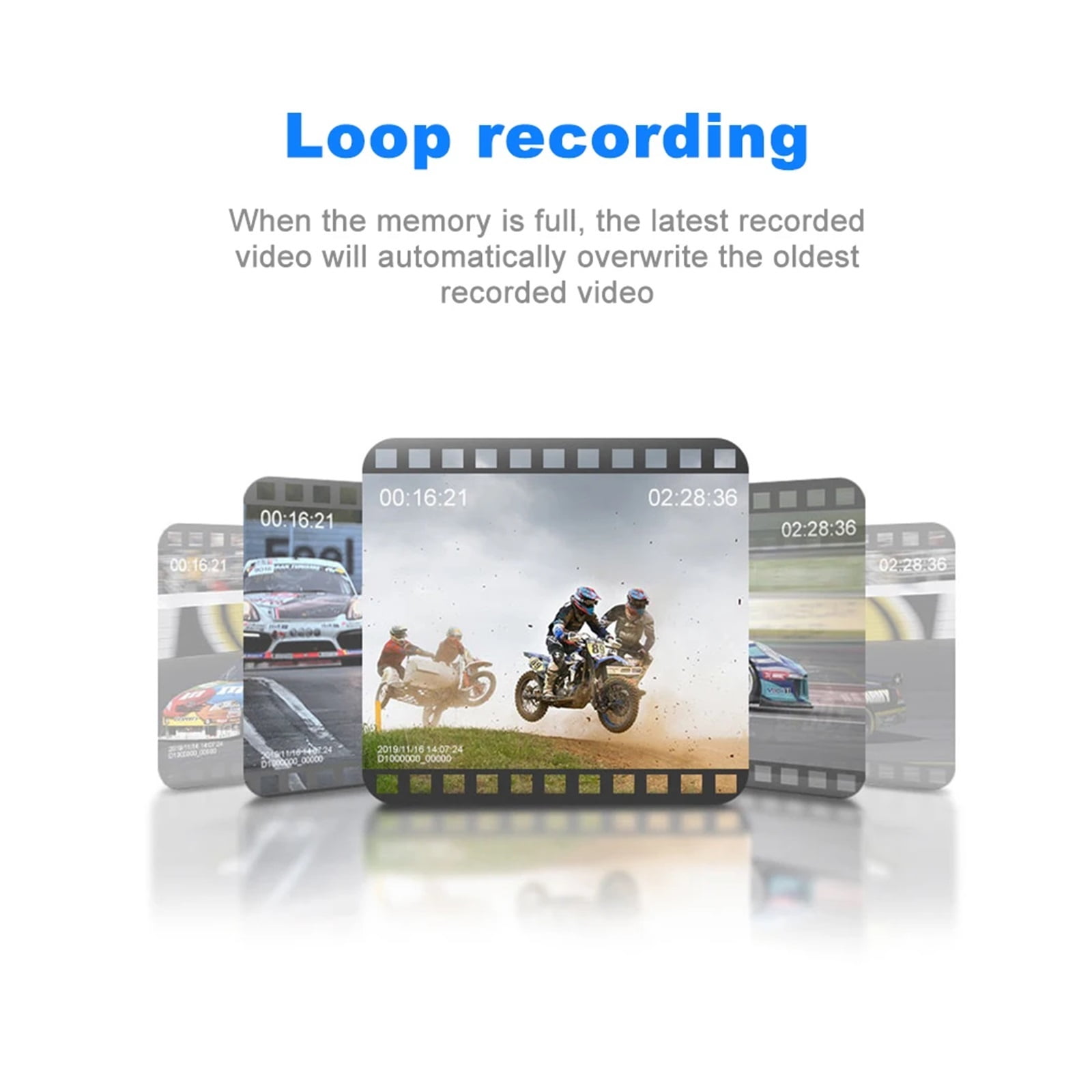 1080p Night Vision Red And Blue Flash Video Record Body Worn Video Camera ,Ultra HD