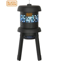 Black Decker Mosquito and Fly, Gnat Trap with Stand - with A Bright UV Light Attractant, and Fan Outdoor and Indoor Bug Killer