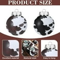 thumbnail image 4 of 12-Piece Cow Color Christmas Ball Ornaments Set, Soft Macaron Style Tree Decorations, Plastic Hanging Balls for Holiday Display and Festive Home Decoration with Elegant Touch, 4 of 6
