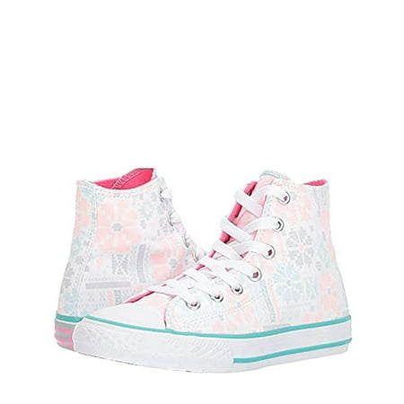 

CONVERSE Chuck Taylor All Star Winter Graphic Hi Unisex/Infant shoe size Kid 12.5 Athletics 658085F White/Pink Pow/White