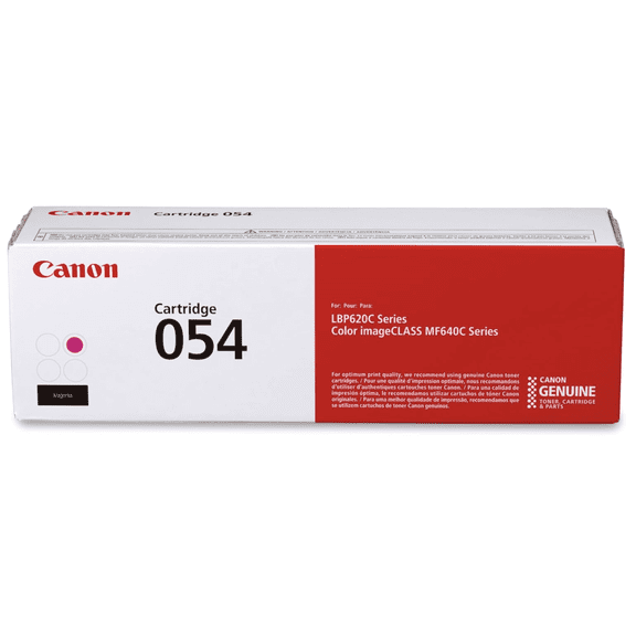 Canon Genuine 054 Magenta Toner Cartridge Compatible with LBP622Cdw, LBP623Cdw, MF641Cdw, MF642Cdw, MF644Cdw (Sold without Manufacturer Warranty)