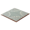 thumbnail image 6 of The Tile Life Amanecer 8" x 8" Verde Satin Porcelain Floor and Wall Tile, Case of 25, 6 of 13