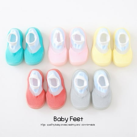 

baby sock shoes anti-slip with rubber sole soft cute Floor Socks