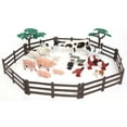 thumbnail image 3 of Zoo Troop Big Bucket of Farm Animals – 40-Piece Play Set for Kids Ages 3+ | Farm Life Adventure Collection, 3 of 6