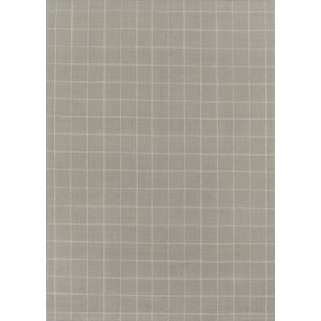 Hand Woven Pure Wool - Erin Gates by Momeni Marlborough Deerfield Grey Hand Woven Wool Area Rug 2' X 3'