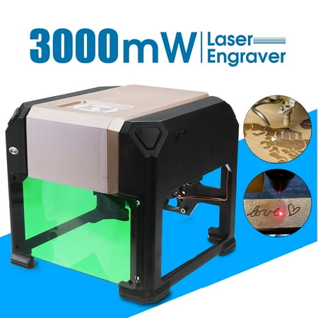 3000mw Usb Diy Logo Desktop Laser Engraver Printer Cutter