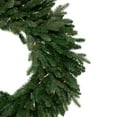 thumbnail image 3 of Northlight Pre-Lit Grande Spruce Artificial Christmas Wreath 36-Inch Clear Lights - 36", 3 of 6