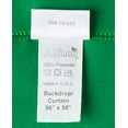 thumbnail image 4 of LA Linen BDpop96x58_Pk2_GreenEmP32 LA Linen Pack-2 Polyester Poplin Backdrop Drape 96-Inch Wide by 58-Inch High, Emerald Green, 4 of 4