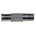 thumbnail image 1 of Help By Dorman Heater Hose Fitting 56365 Straight Connector; 5/8 Inch Hose Barb; 3/8 Inch NPT; 2-3/4 Inch Length; Straight; Natural; Silver; Steel, 1 of 2