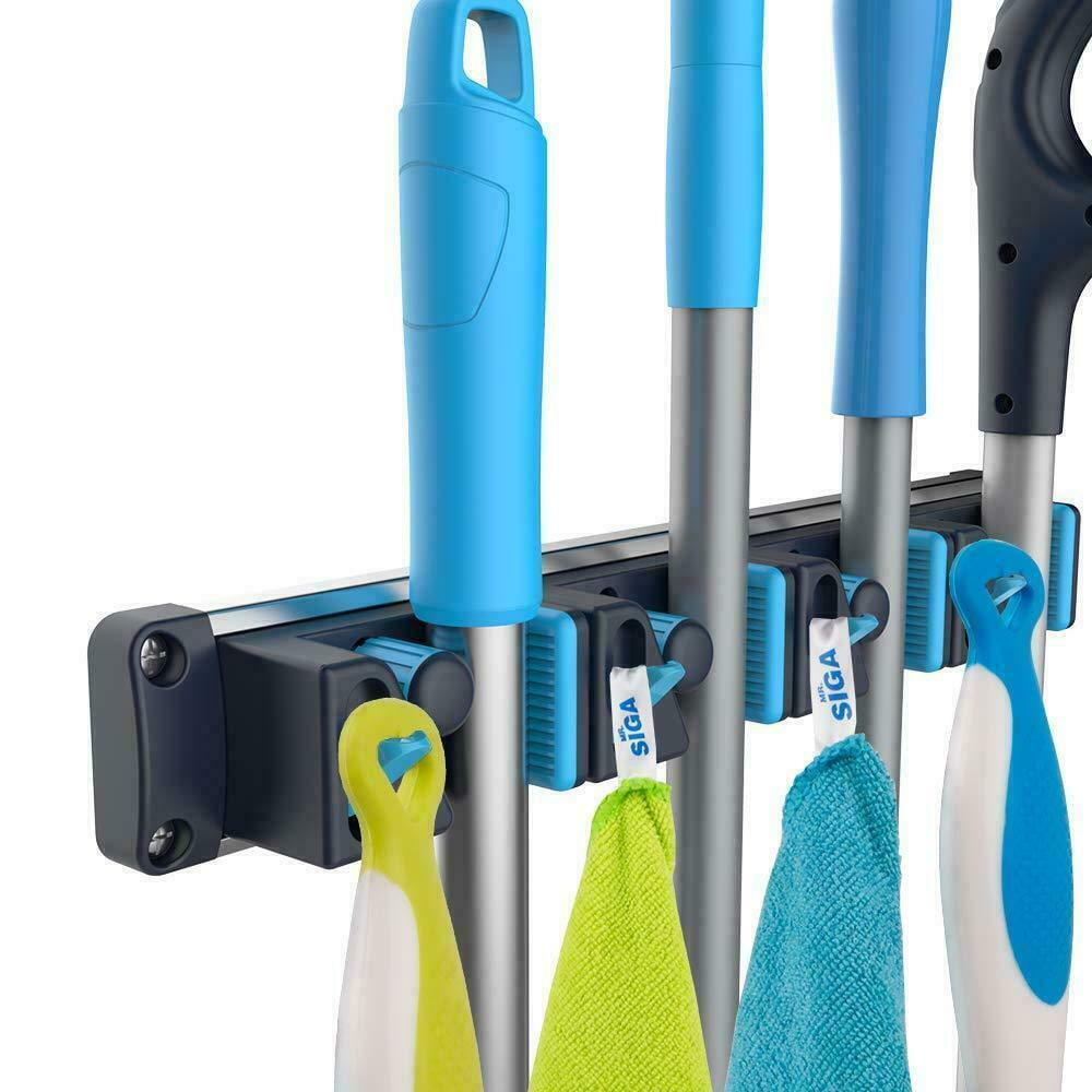 mop and broom holder mop and broom holder