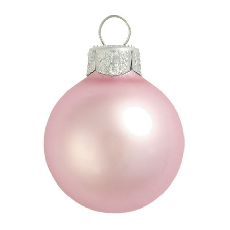 40ct matte baby pink glass ball christmas ornaments 1 25 40ct matte baby pink glass ball christmas ornaments 1 25