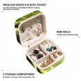 thumbnail image 2 of Crocodile Travel Portable Square Organizer Box: Earring Organizer & Jewelry Display for Girls and Women, 2 of 6