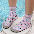 thumbnail image 4 of LTTVQM Long Water Shoes for Kids Quick-Dry Cute Ankle Strap Barefoot Aqua Socks for Beach Swim Surf Yoga Exercise Sports Lightweight Indoor Outdoor Slip on Shoes Purple 9.5-10 Toddle, 4 of 4