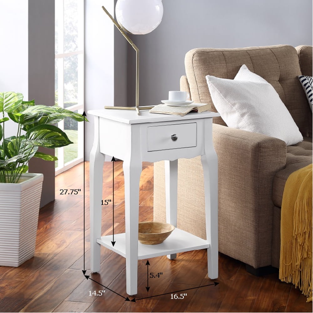 The Timeless Elegance of White Wood Side Tables: A Guide to Style and Function
