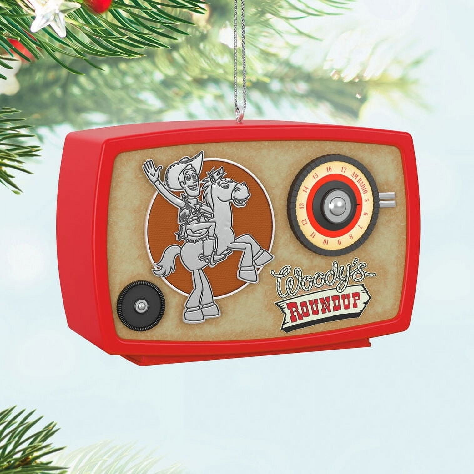2024 Woody's Roundup Radio (Toy Story) Hallmark Keepsake Ornament